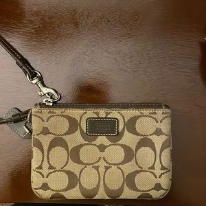 Coach wristlet